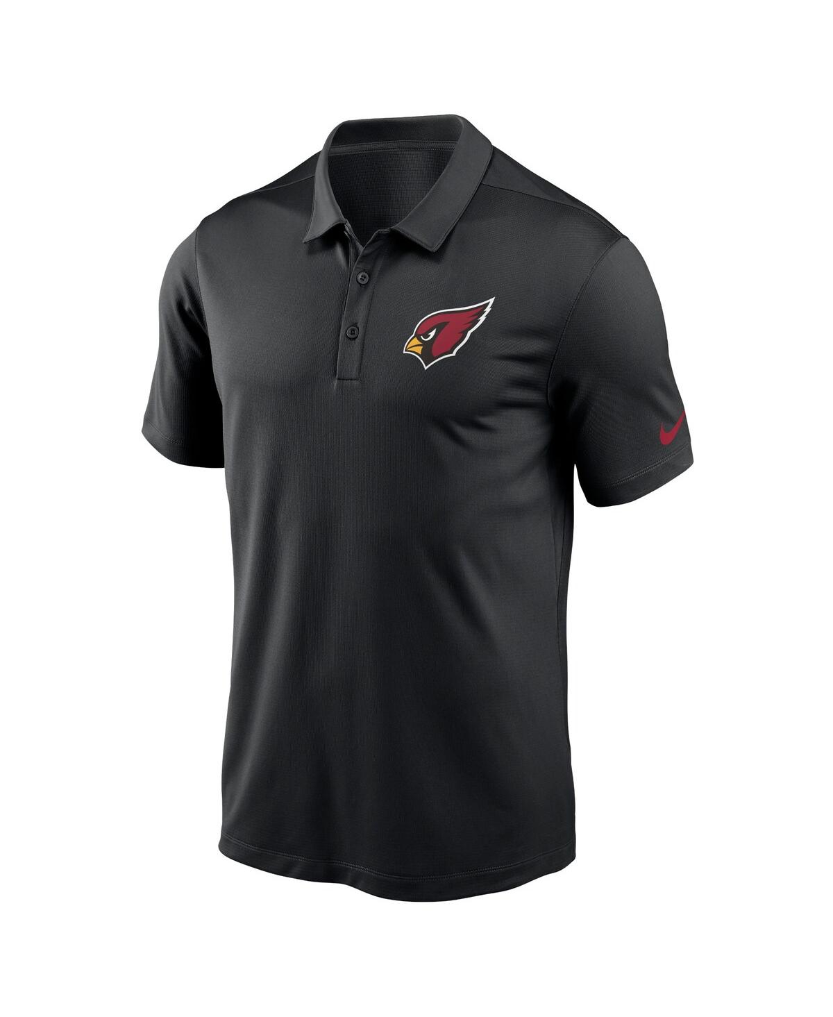 Men's NikeArizona Cardinals Franchise Team Logo Performance Polo Shirt - Black