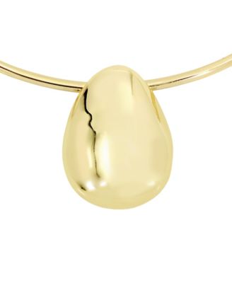 Dome Pendant Wire Necklace