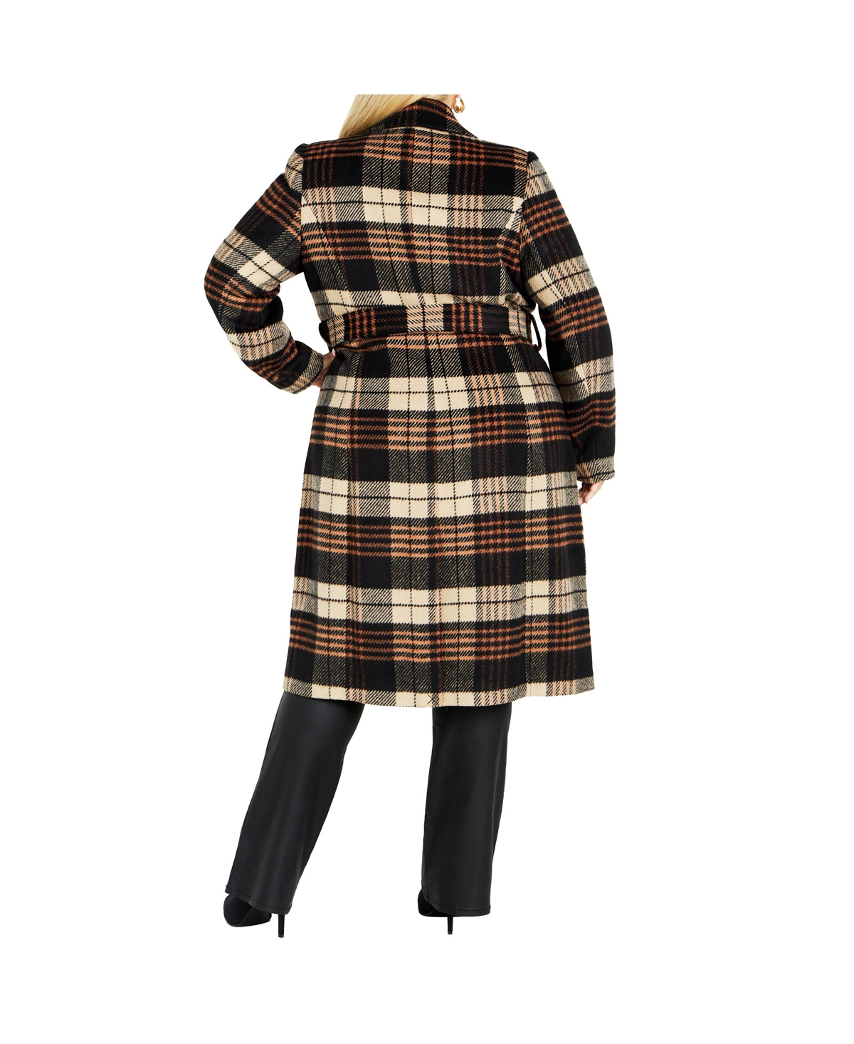 City Chic Plus Size Alani Coat