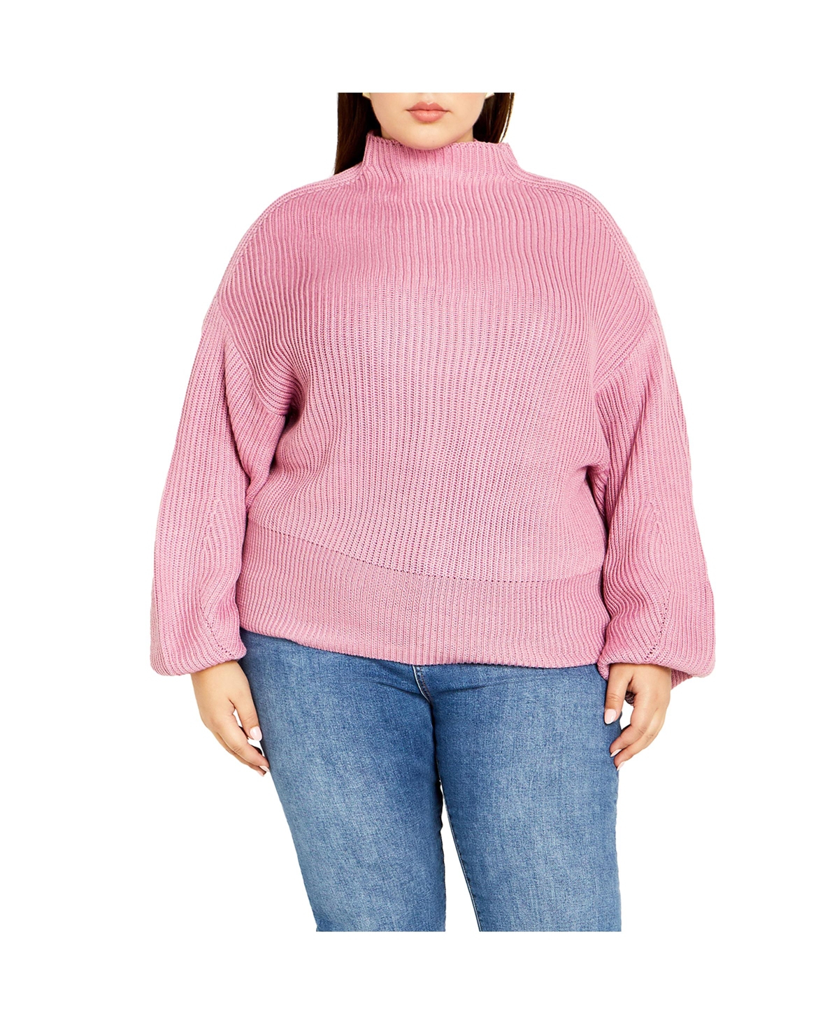 Plus Size Angel Sweater - Musk melange