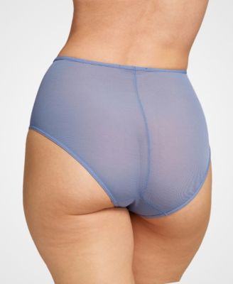 Women's High Waist Stretch Power Mesh Tummy Flattening Brief
