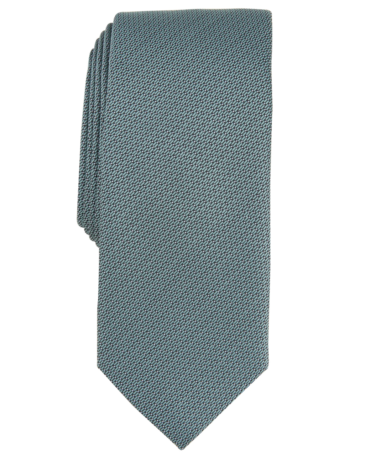 Shop Alfani Men's Sawyer Textured Tie, Created For Macy's In Mint