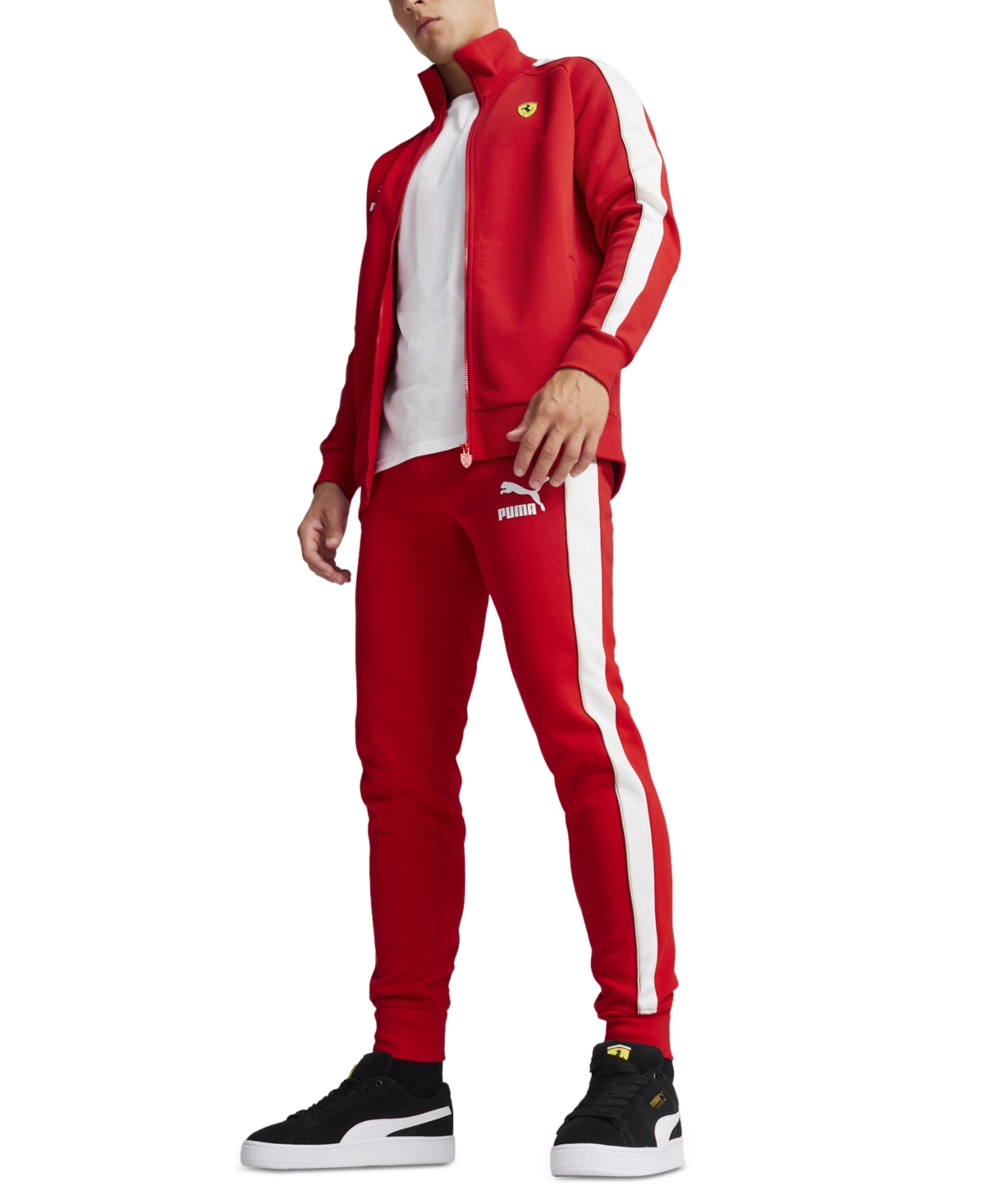 Puma Men's Ferrari Race Iconic T7 Full-Zip Track Jacket