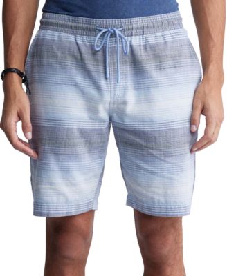 Buffalo David Bitton - Men's Striped Drawstring Shorts