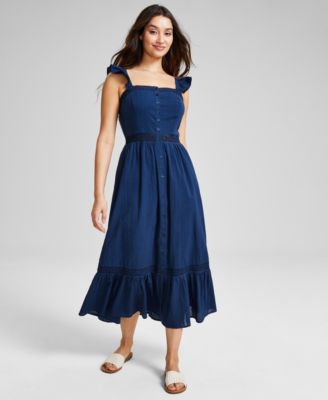 Macy's maxi fashion dress