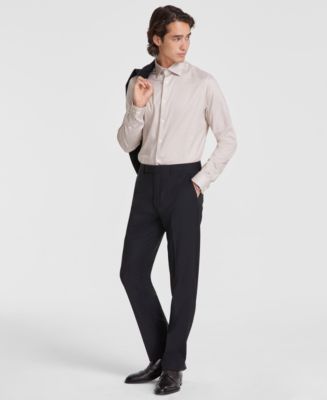 Calvin klein men's x performance slim fit flat front dress pant online