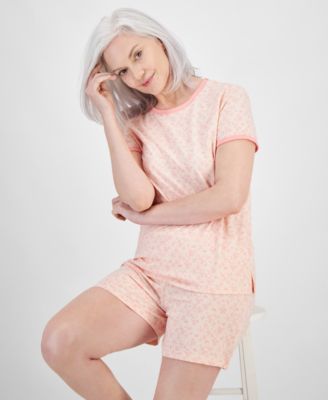 Women's Short-Sleeve Pajamas Set