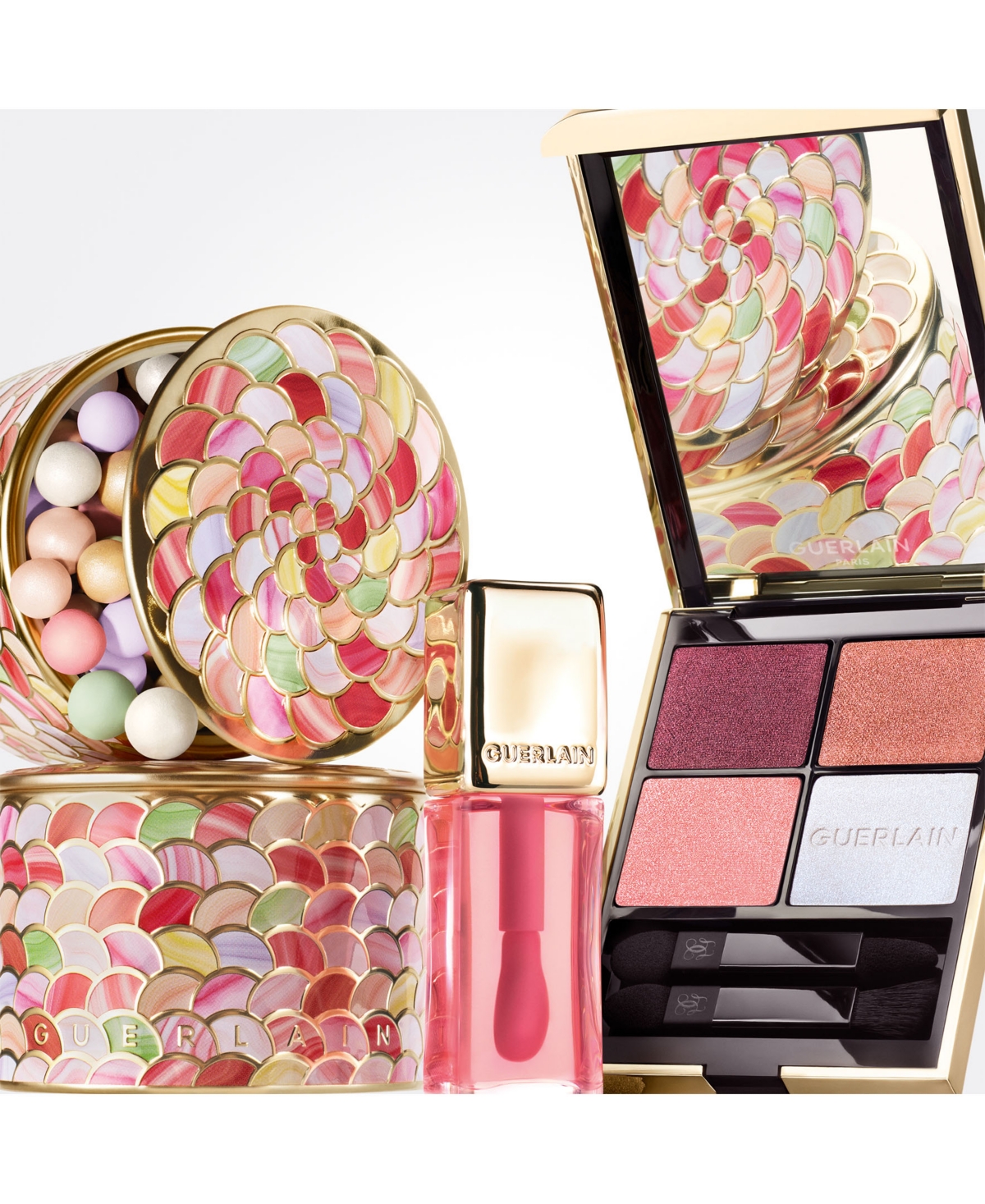 Shop Guerlain Meteorites Setting & Finishing Pearls Of Powder, First At Macy's In 01 Pearly White