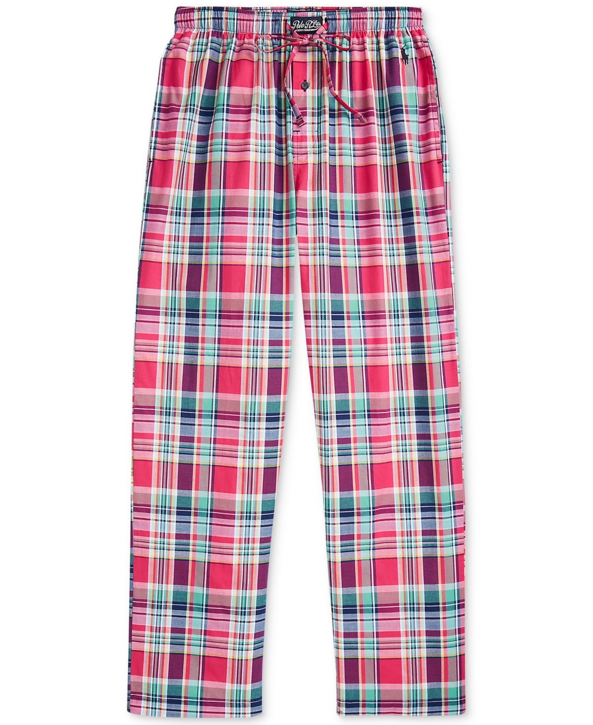 Shop Polo Ralph Lauren Men's Printed Woven Pajama Pants In Paloma Plaid,cruise Navy Pp