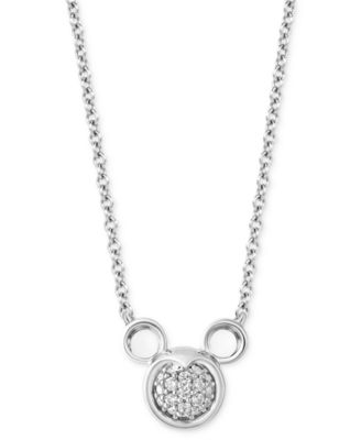 Macy's disney necklace sales