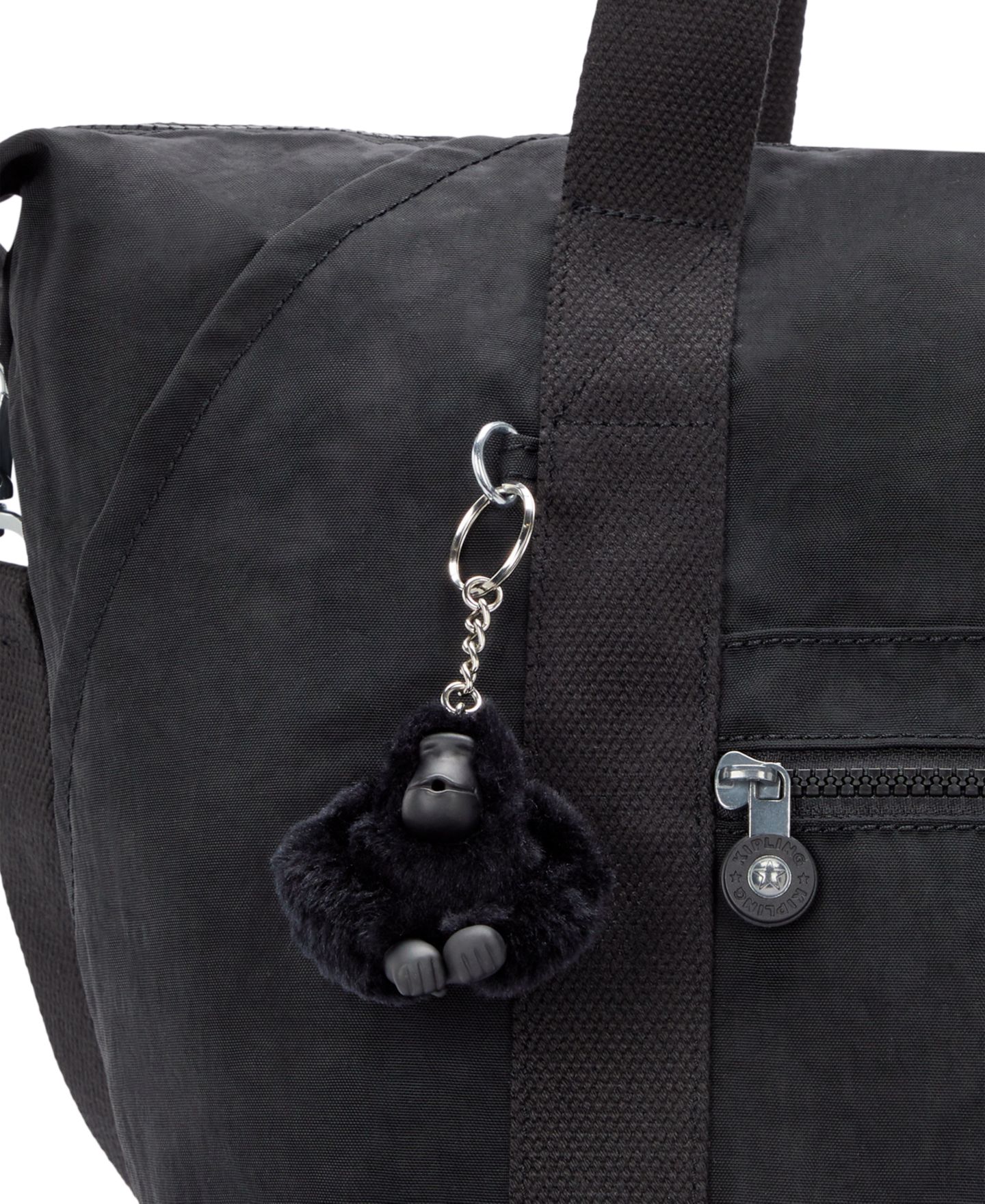 Женская сумка Kipling Art Medium Weekender, цвет: Чёрный — фото 13