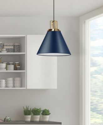 16.5" Metal Sonus 1 Light Pendant