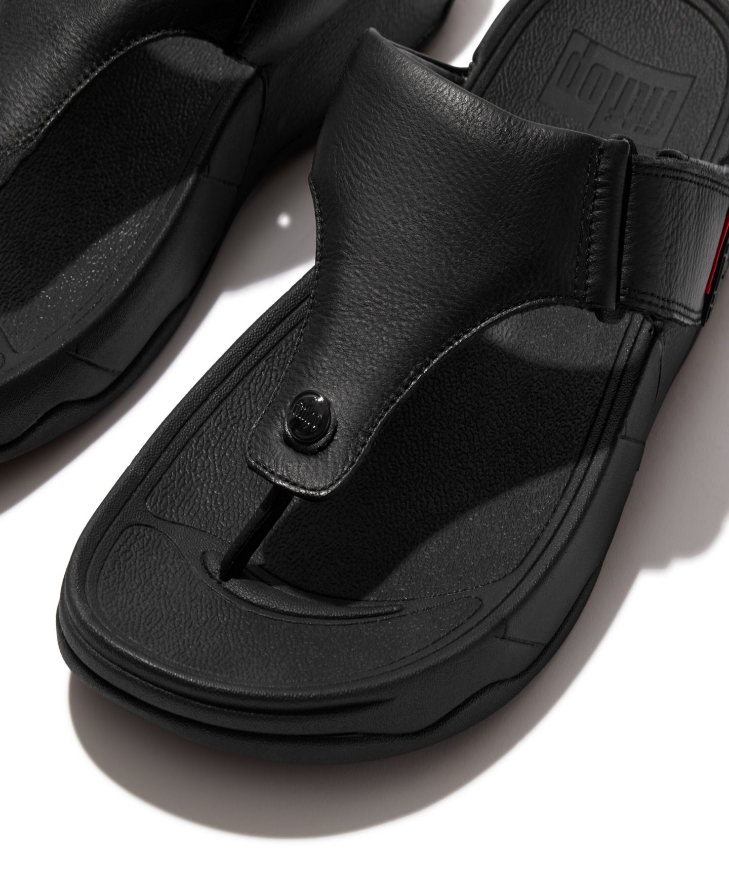 Мужские сандалии FitFlop Trakk II Leather, цвет: Шоколадный — фото 14