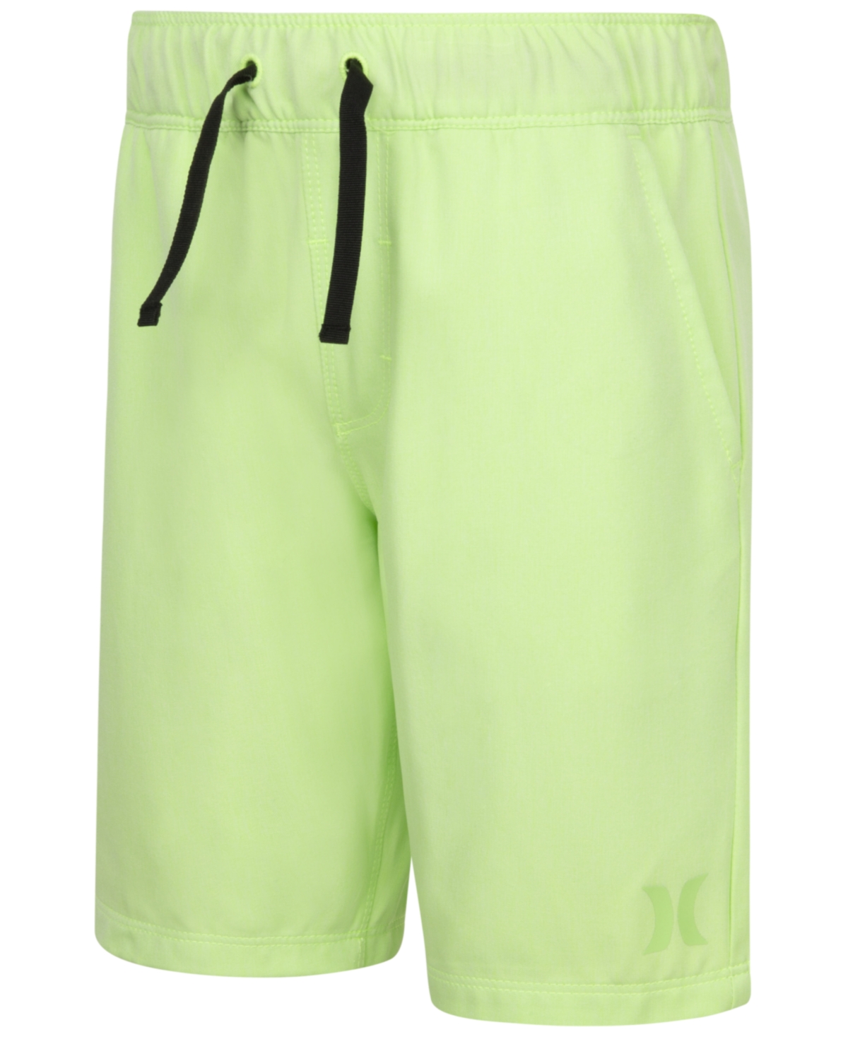 Shop Hurley Big Boys Stretch Hybrid Pull-on Shorts In Faded Green
