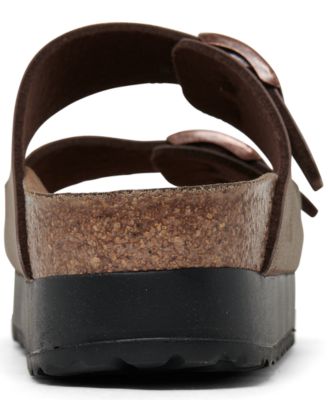 Birkenstock Women's Arizona Flex Birko-Flor Platform Sandals from Finish Line