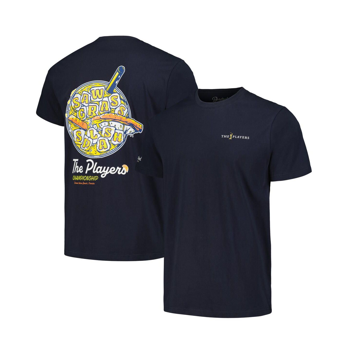 Мужская футболка Barstool Golf Navy the Players — фото 1