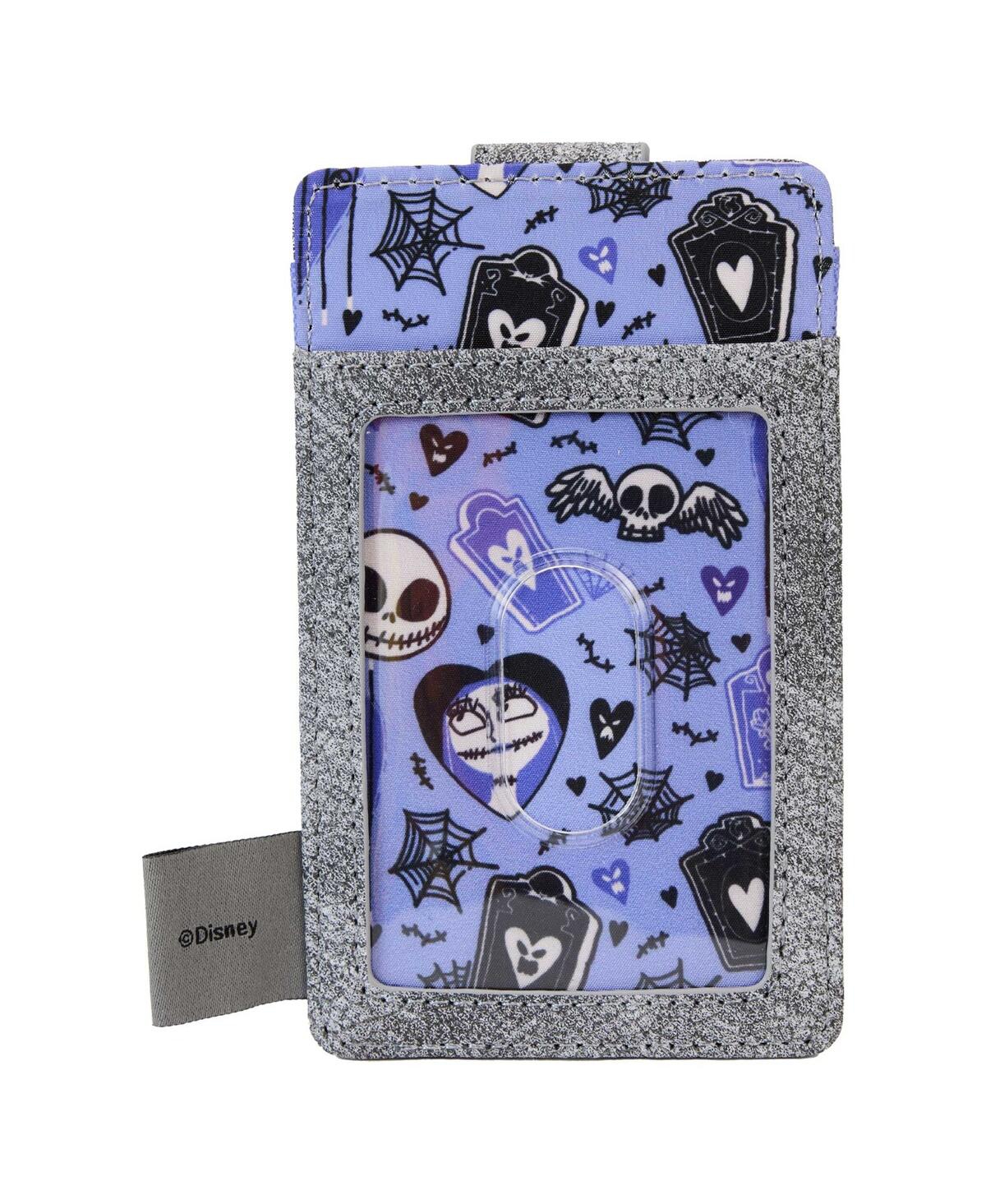 Shop Loungefly The Nightmare Before Christmas Jack And Sally Eternally Yours Cardholder In Multi