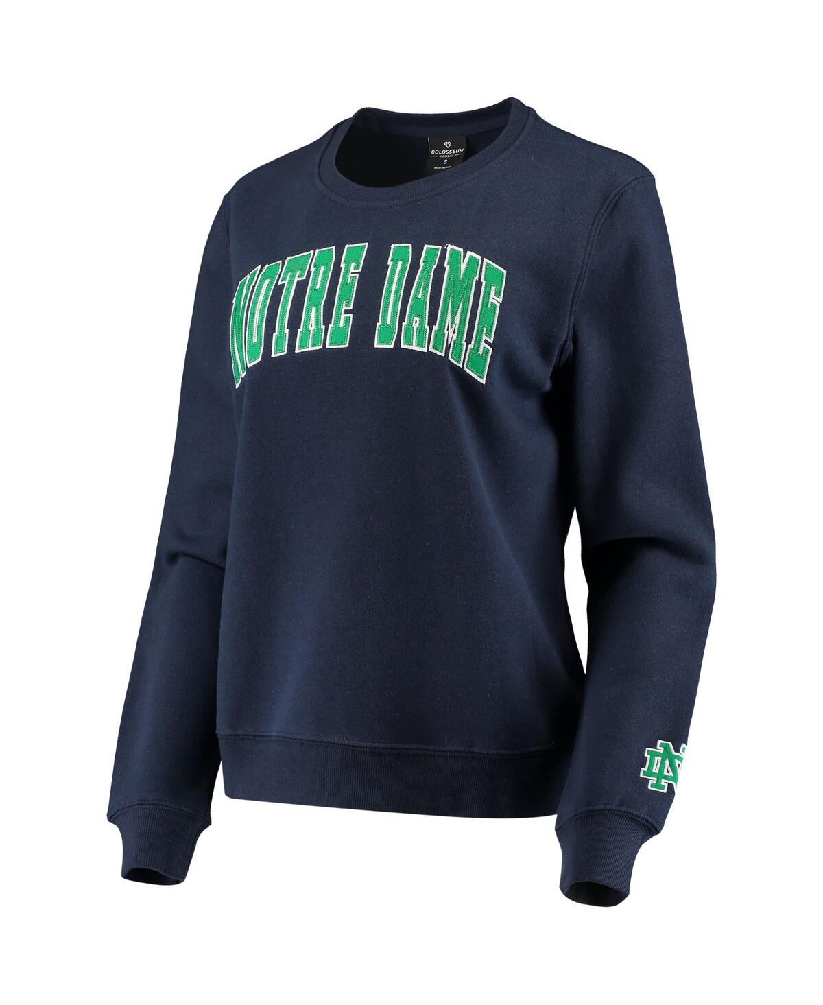 Colosseum Women's Notre Dame Fighting Irish Campanile Pullover Sweatshirt