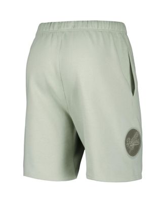 Men's Light Green Los Angeles Dodgers Neutral Fleece Shorts
