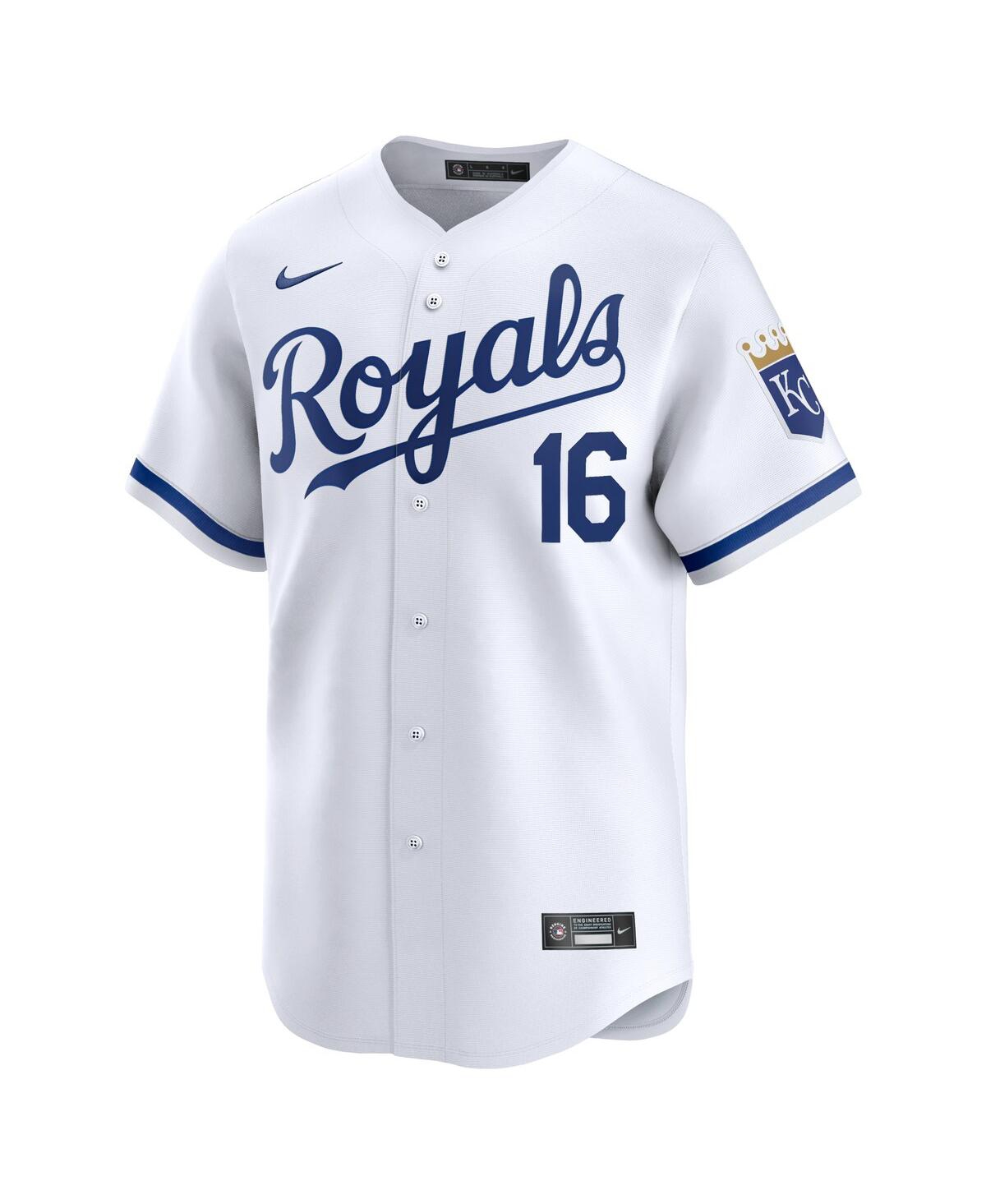Men's Nike Bo JacksonKansas City Royals Home limited Player Jersey - White