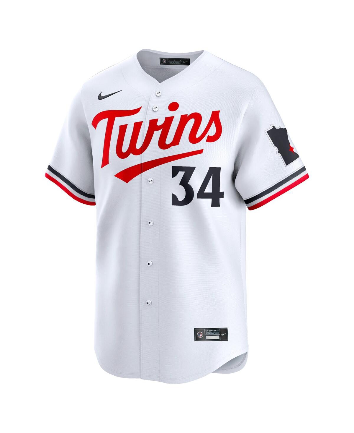Men's Nike Kirby PuckettMinnesota Twins Home limited Player Jersey - White
