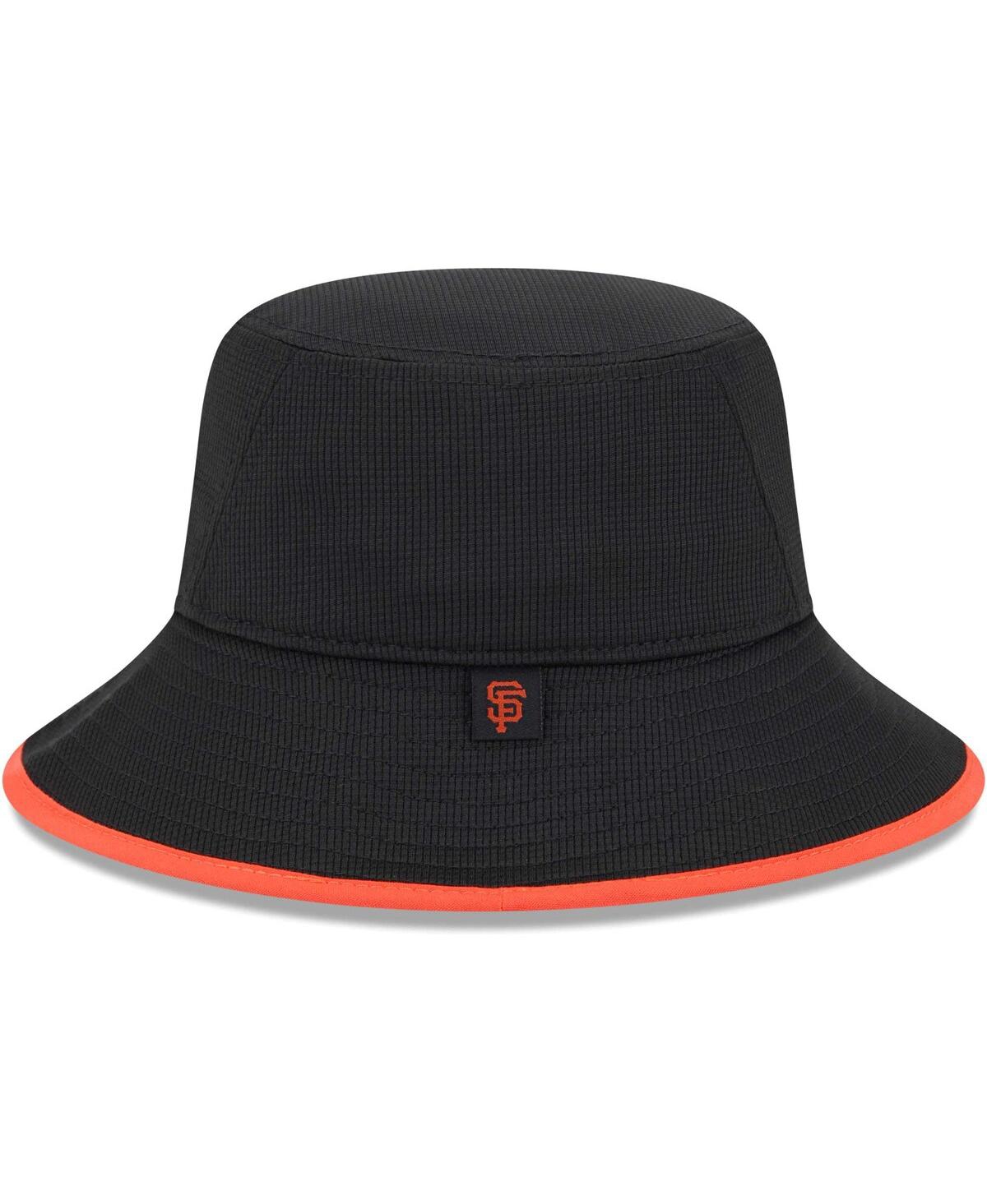 Shop New Era Men's  Black San Francisco Giants Game Day Bucket Hat