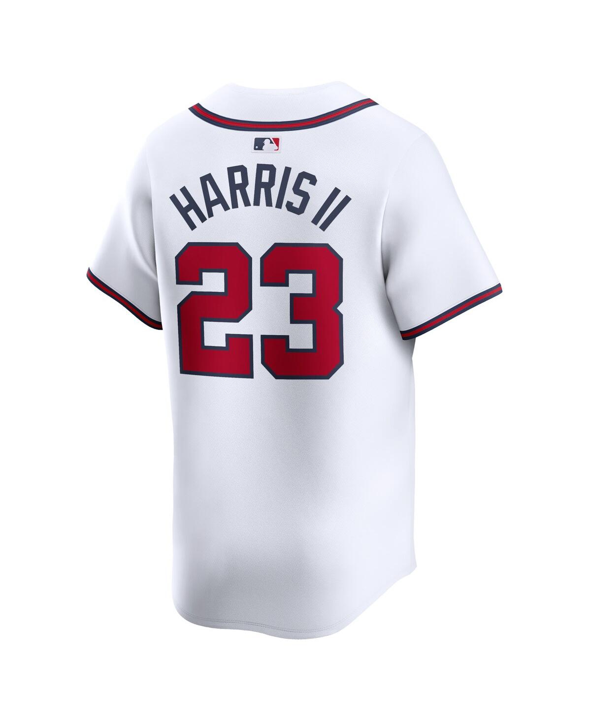 Men's Nike Michael Harris IiAtlanta Braves Home limited Player Jersey - White