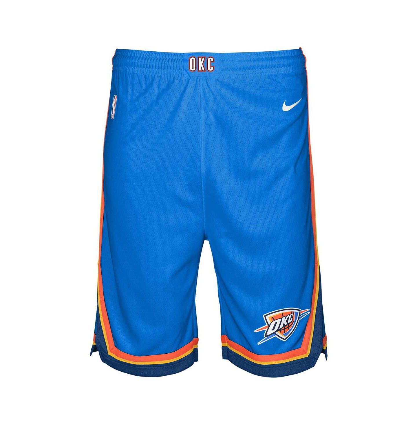 Детские шорты Nike Blue Oklahoma City Thunder Swingman Performance Shorts – Icon Edition — фото 2