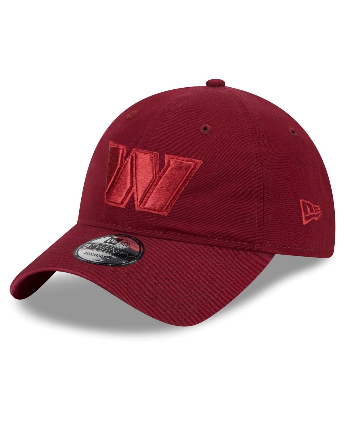 Men's New Era Cardinal Washington Commanders Color Pack 9TWENTY Adjustable Hat - Cardinal
