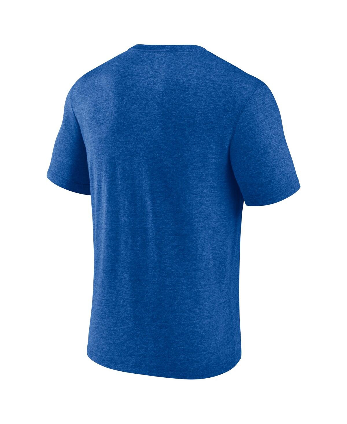 Fanatics Branded  Heather Royal Toronto Maple Leafs 2023 Stanley Cup Playoffs Tri-blend T-shirt In Heather Royal