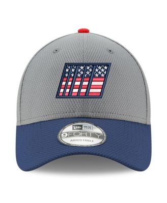 Men's Gray, Navy NASCAR Salute 9FORTY Adjustable Hat