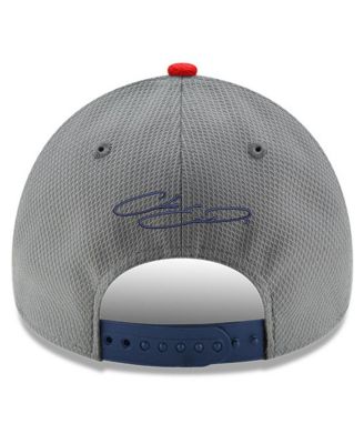 Men's Gray, Navy Chase Elliott Salute 9FORTY Adjustable Hat