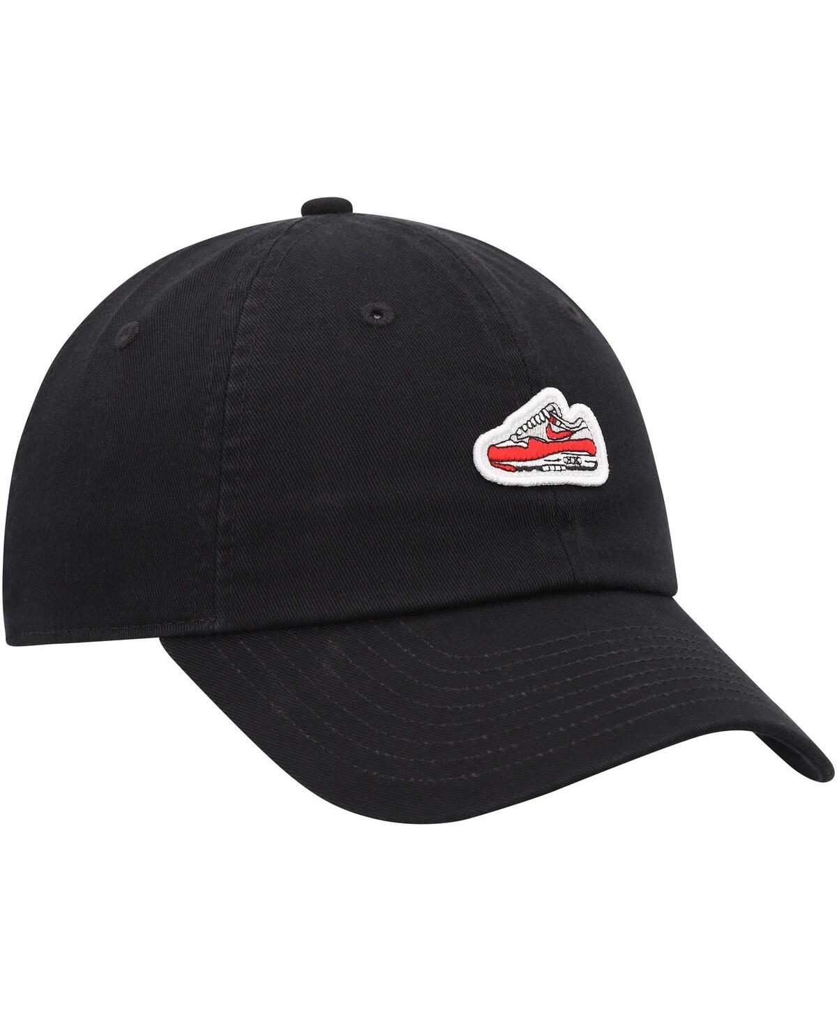 Shop Nike Men's And Women's  Black Air Max 1 Club Adjustable Hat