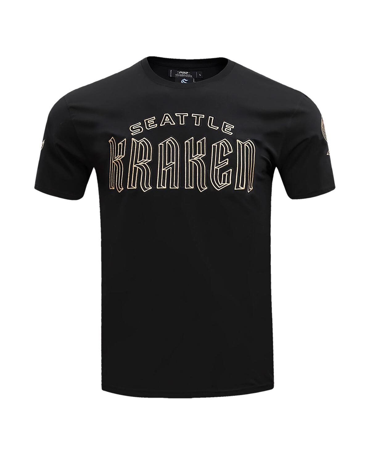 Men's Pro StandardSeattle Kraken Wordmark T-shirt - Black