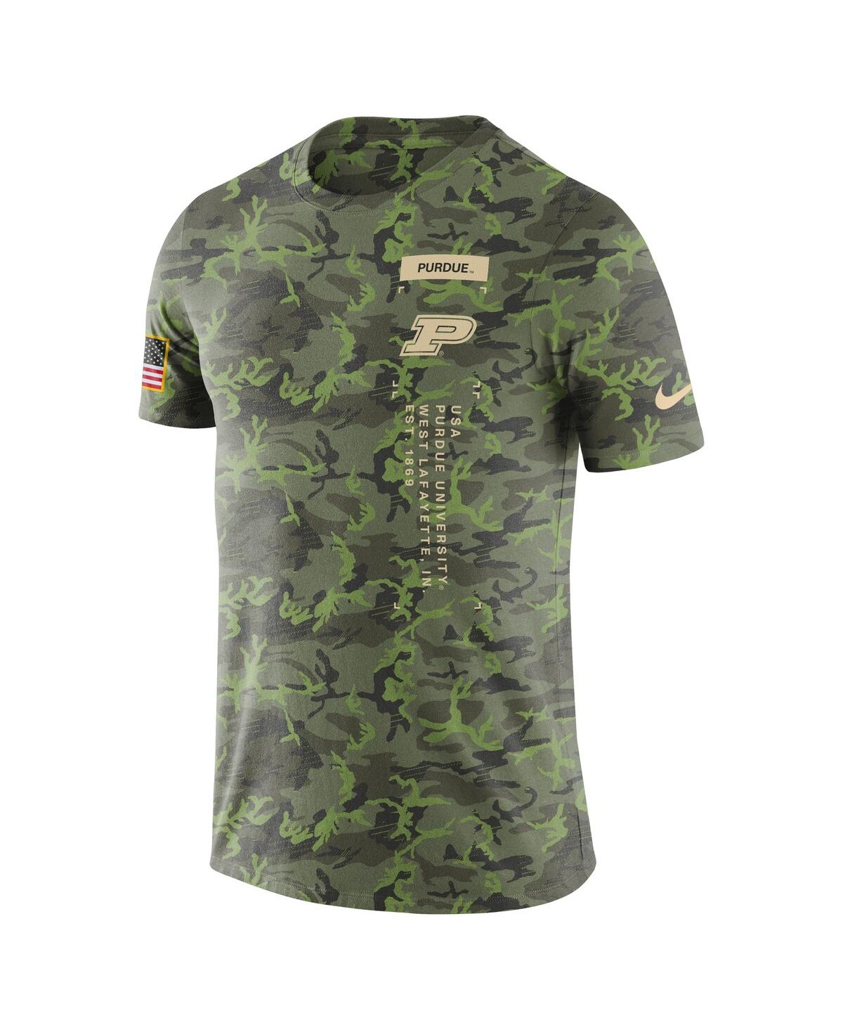 Men's NikePurdue Boilermakers Military-Inspired T-shirt - Camo