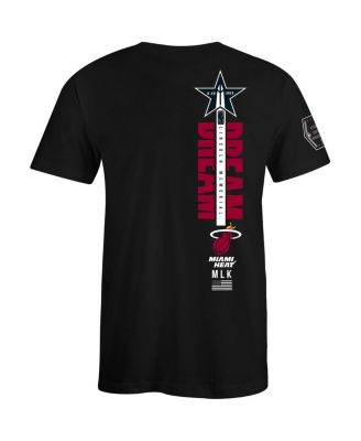 Men's and Women's x Black History Collection Black Miami Heat T-shirt
