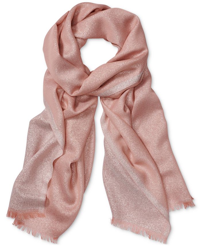 Calvin Klein Lightweight Metallic Evening Wrap Macy's