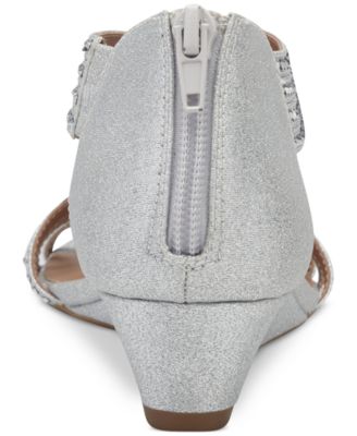 Women's Ginifur Embellished Strappy Wedge Sandals, Created for Macy's