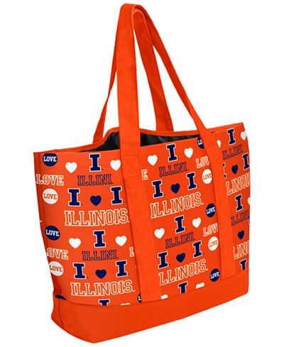 Forever Collectibles Illinois Fighting Illini Tote Bag