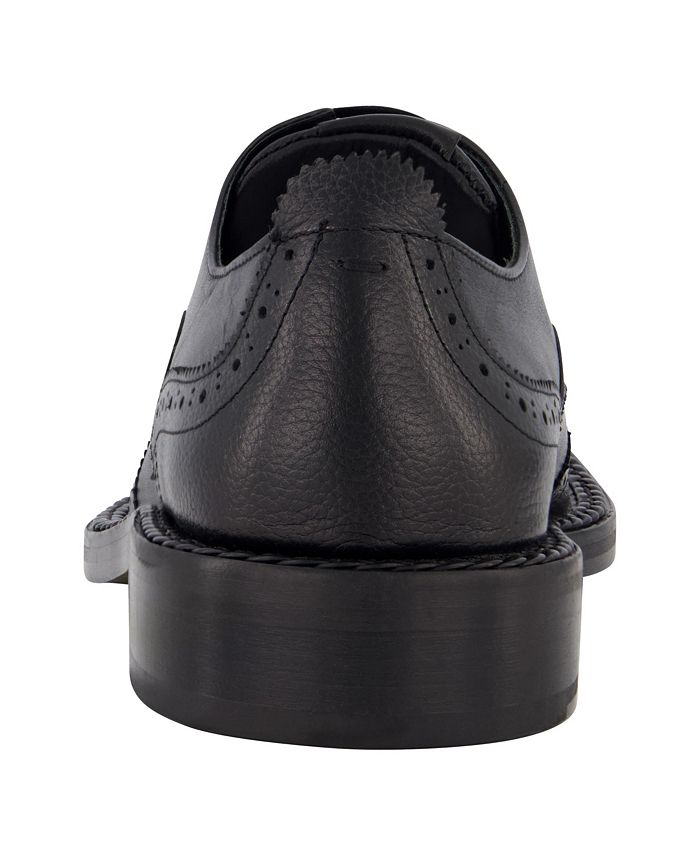 KARL LAGERFELD PARIS Men's Leather Wingtip Dress Shoes - Macy's
