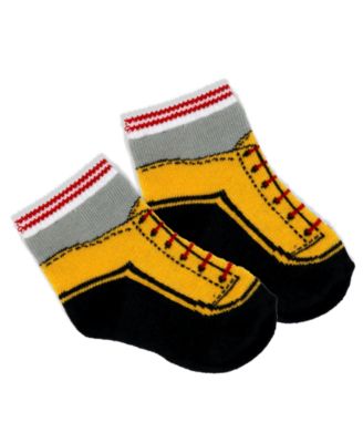 Baby Boys Construction Long Sleeve Bodysuit, Pants and Socks, 3 Piece Set