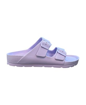 Comfort Slides Double Buckle Adjustable Scooby Flat Sandals