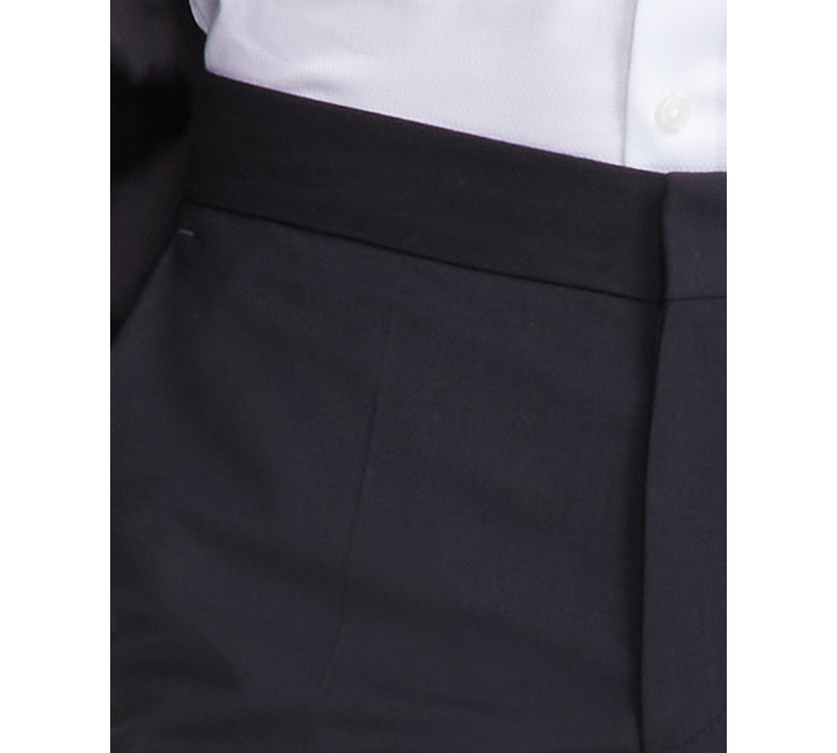 Hugo by Hugo Boss Men's Modern-Fit Wool Blend Super Flex Stretch Tuxedo Pant