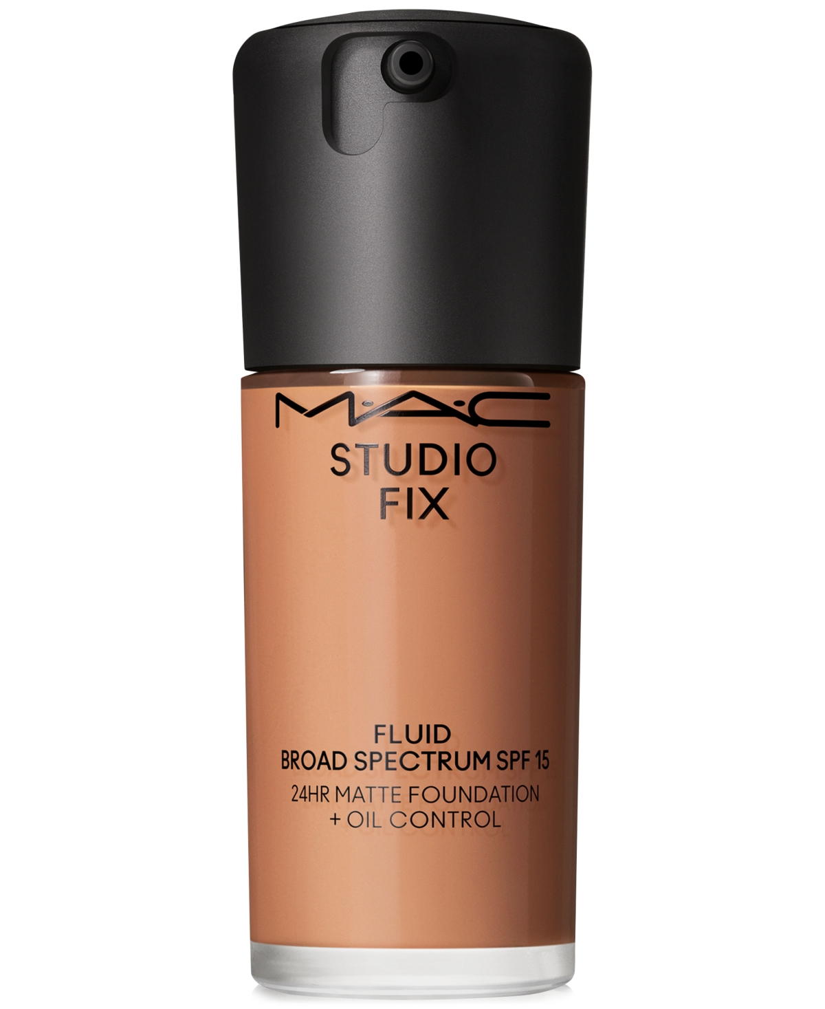 Shop Mac Studio Fix Fluid Spf 15 24hr Matte Foundation + Oil Control, 1 Oz. In Nw (medium Warm Beige With Rosy Underton