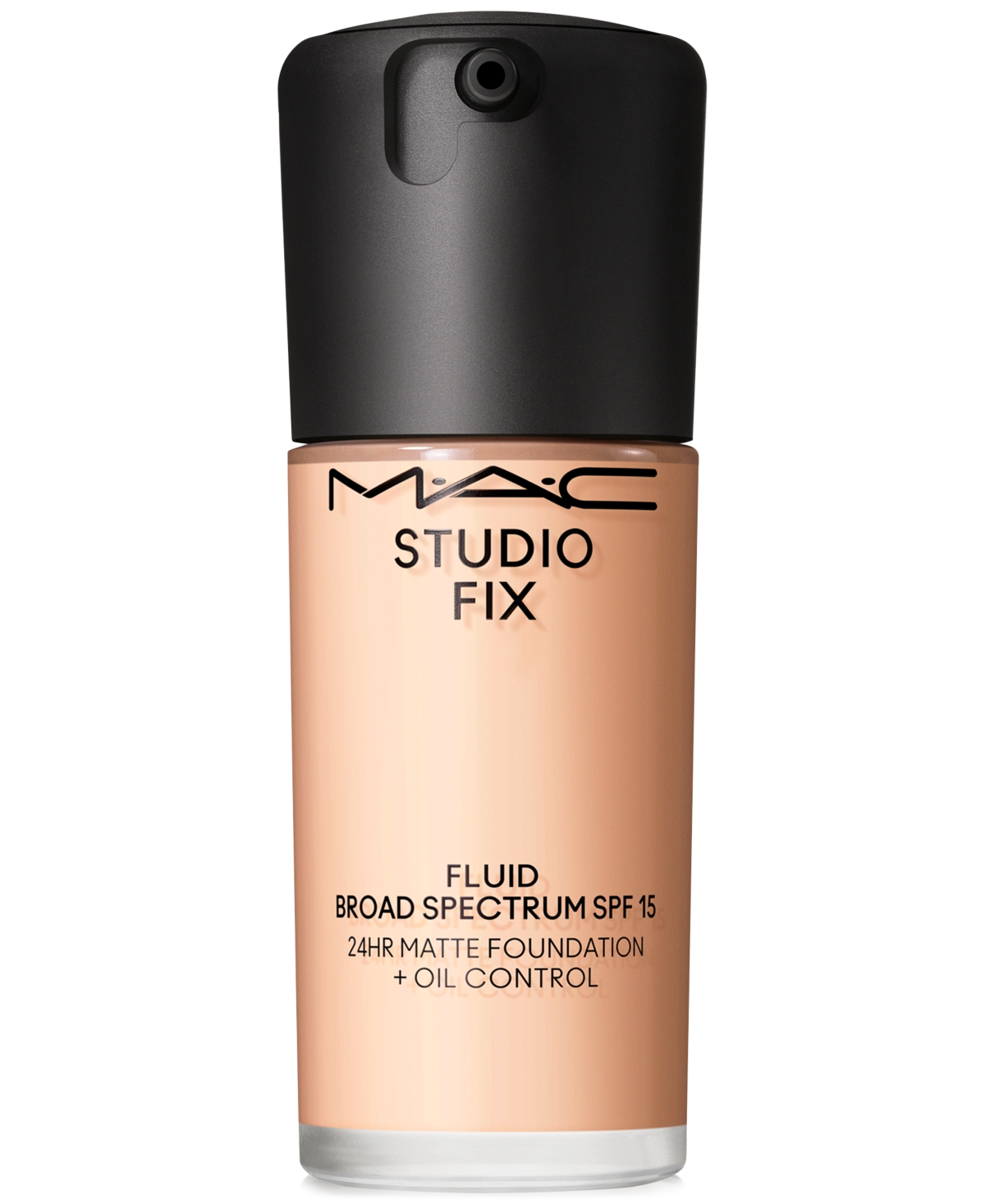 Shop Mac Studio Fix Fluid Spf 15 24hr Matte Foundation + Oil Control, 1 Oz. In N (very Fair Beige With Neutral Underton