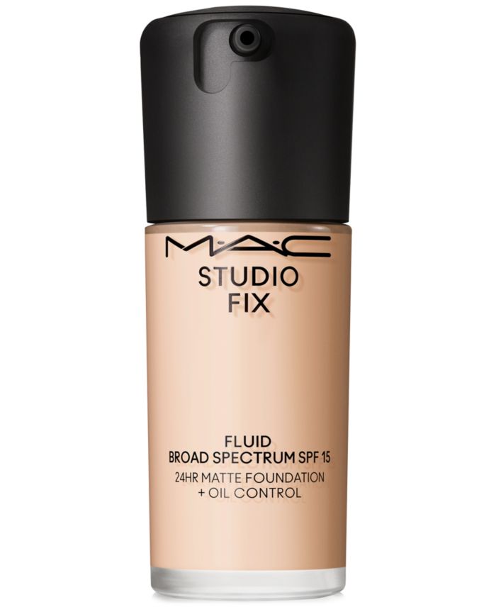 Mac Studio Fix Fluid Spf 15 24hr Matte Foundation Oil Control 1 Oz.