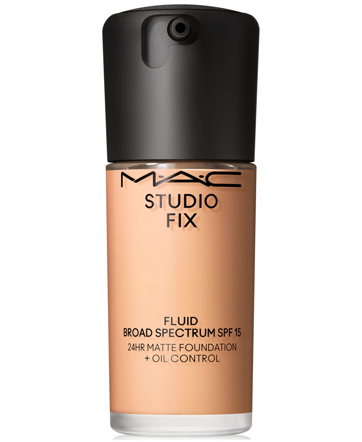Mac Studio Fix Fluid Spf 15 24hr Matte Foundation + Oil Control, 1 Oz. In Nw20 (warm Neutral Beige With Rosy Under