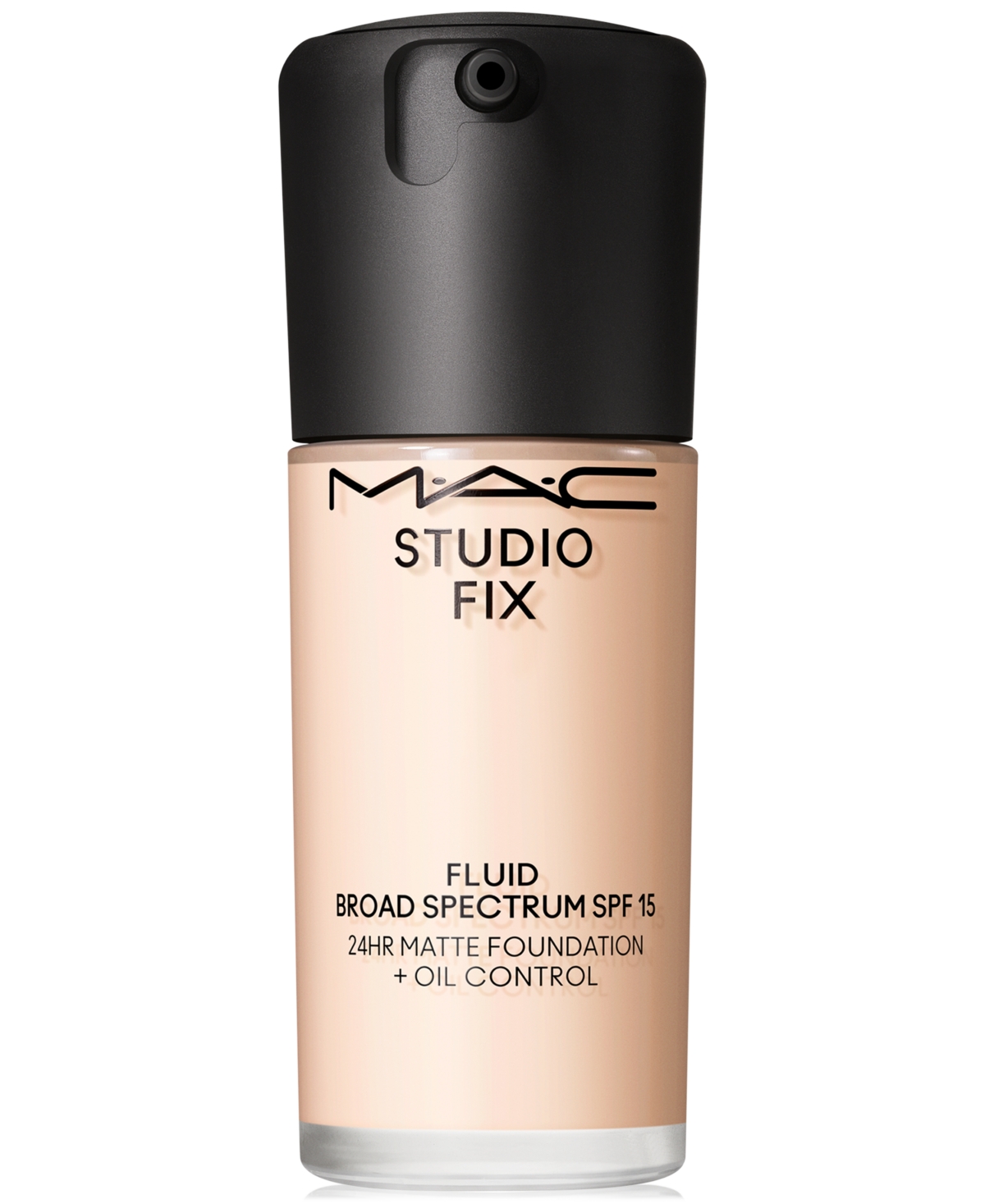 Shop Mac Studio Fix Fluid Spf 15 24hr Matte Foundation + Oil Control, 1 Oz. In Nw (very Fair Beige With Pink Undertones