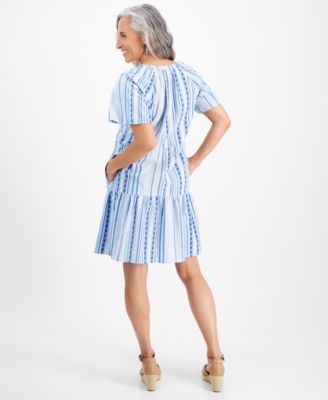 Petite Tiered Dress, Created for Macy's