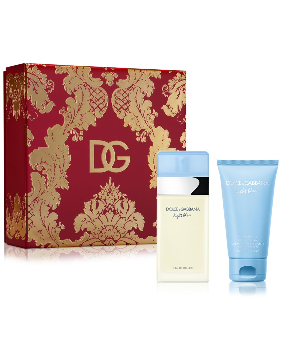 Shop Dolce & Gabbana 2-pc. Light Blue Eau De Toilette Gift Set In No Color